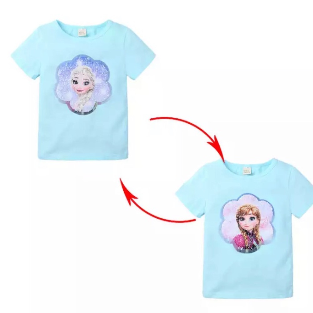 Elsa Anna Two-Way Cute Top